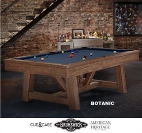 Brunswick Botanic Pool Table