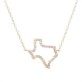 Gold Texas Outline