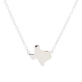 Silver Texas Necklace