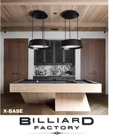 BF Custom X-Base Pool Table