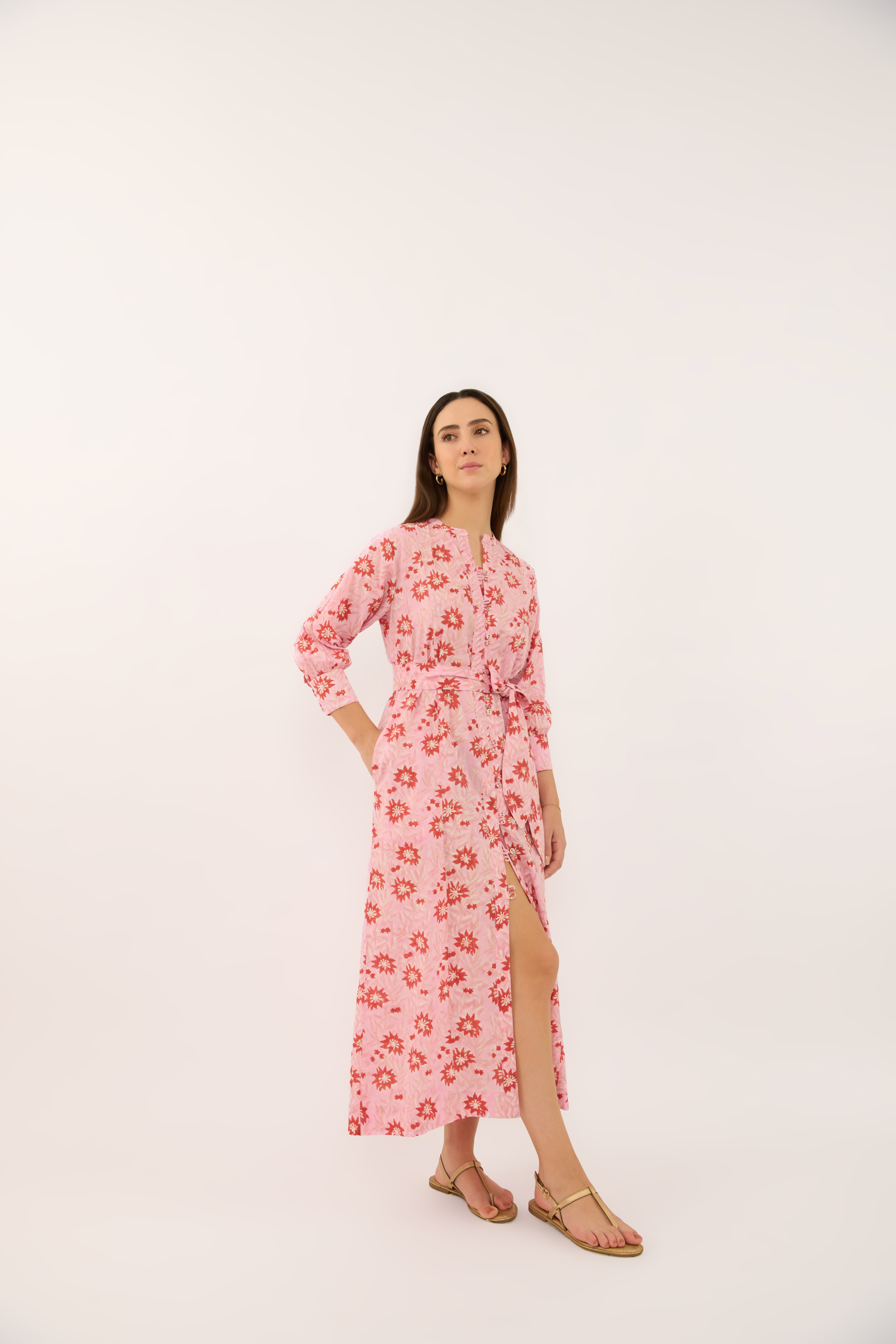 ORGANIC COTTON SHIRT DRESS