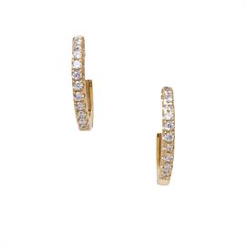 Gold Hoop Earring Small