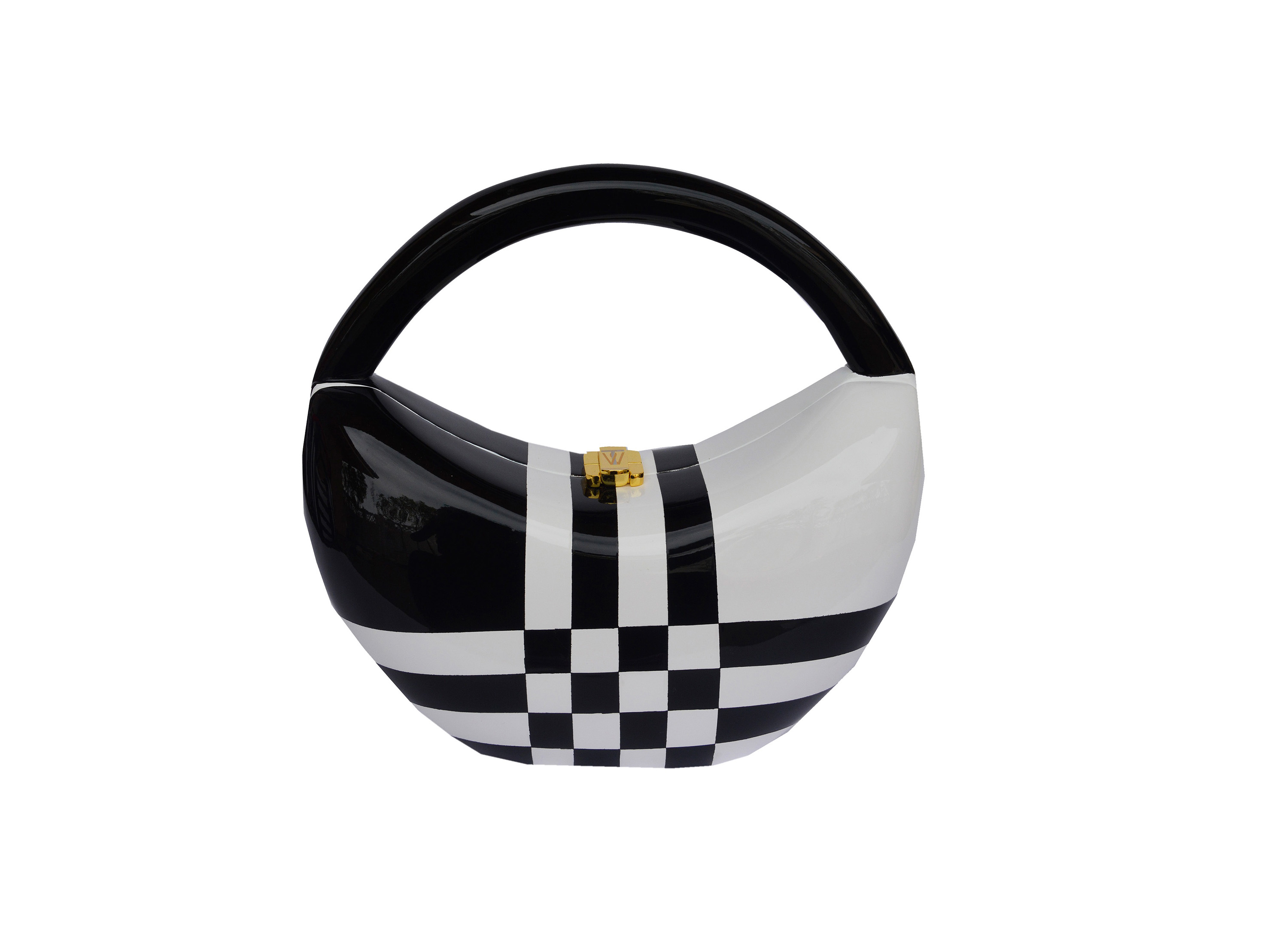 Timmy Woods Harper Sculptured Wooden Handbag