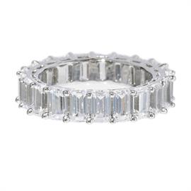 White and Silver Ring