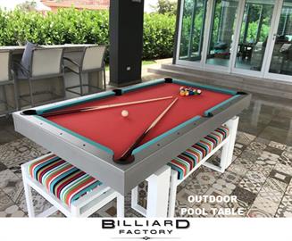 Billiard Factory Outdoor Pool Table