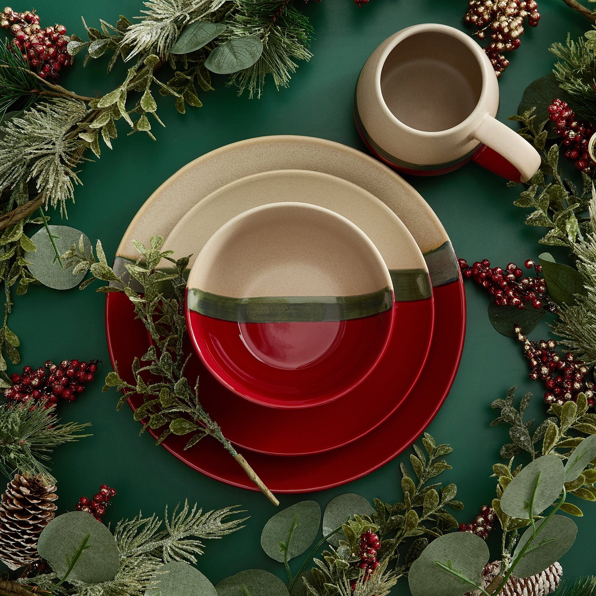 Pasadizo takes the rich colors of a majestic desert canyon and paints them into an elegant Western dining ensemble.