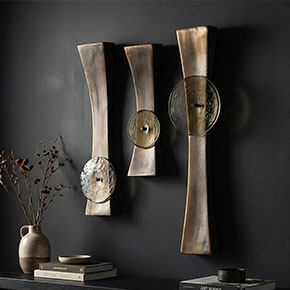 Eldros Aluminum Dimensional Wall Art 