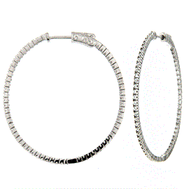 CZ Hoop Earings