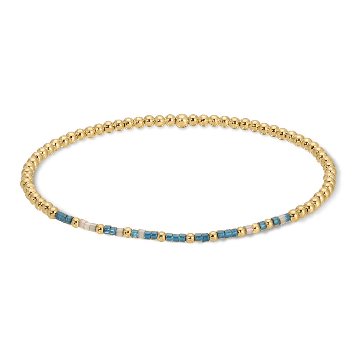 *** New *** 14K gold-filled beaded bracelets featuring inspirational messaging -- beautiful, stacks great with everything, & wearable 24/7