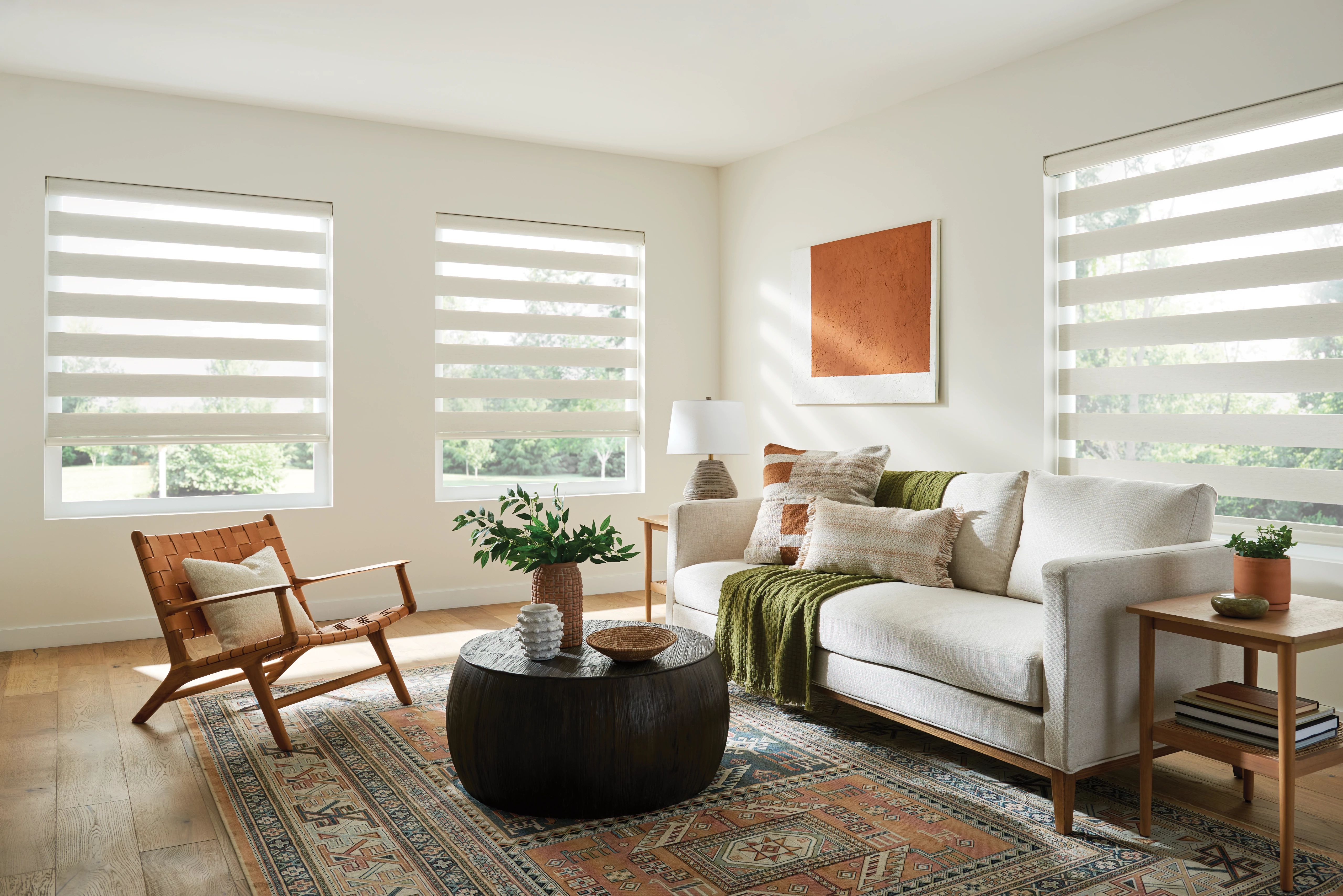 Light Filtering Layered Shades