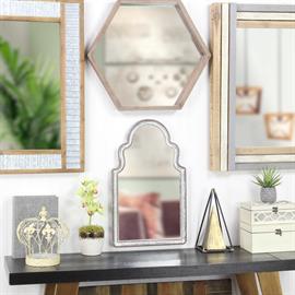 Wood and Metal Mirrors