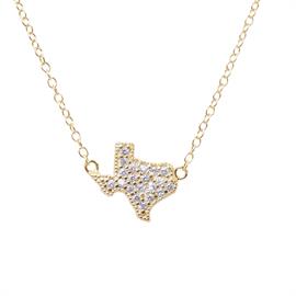 Texas Gemstone Necklace