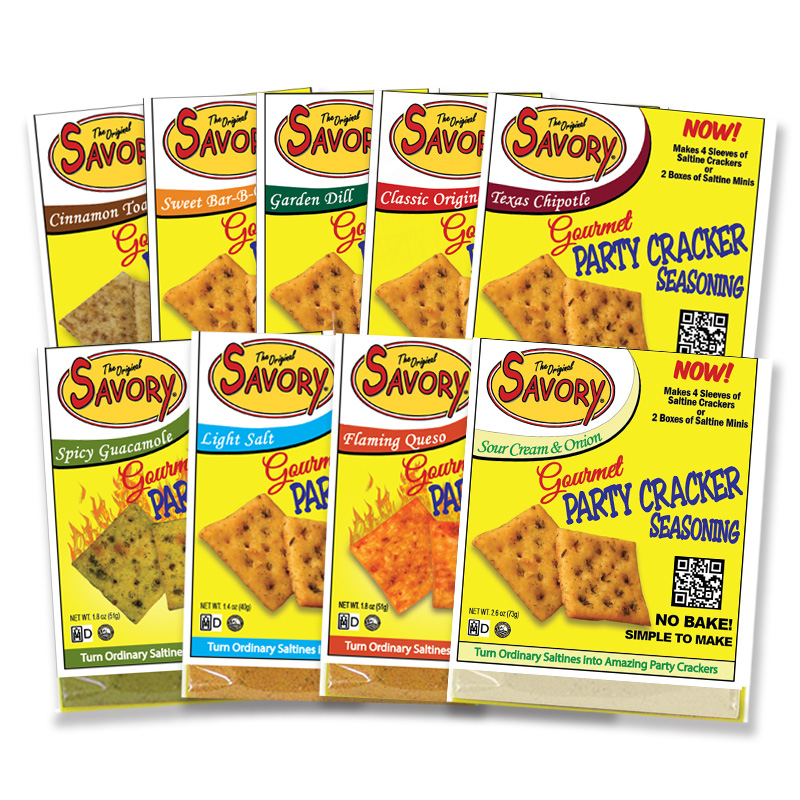 10 Flavors to choose from!