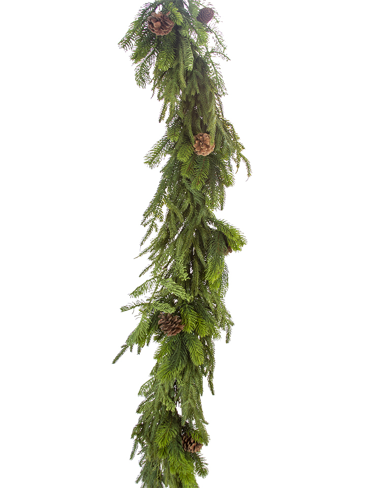 5' MIX CYPRESS PINE GARLAND