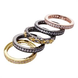 Five Ring Pew Gold and Rose Gold