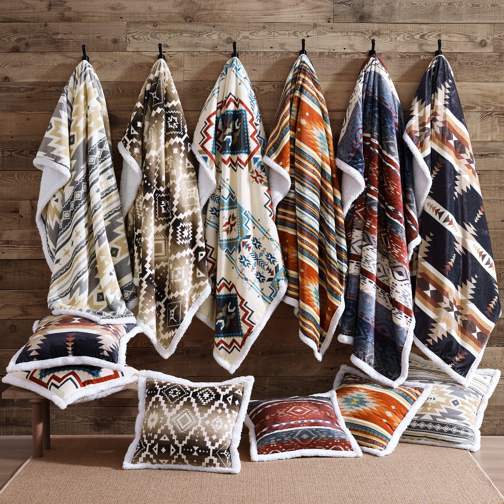  Our Campfire Throws Collection combines comfort, style, and versatility. 