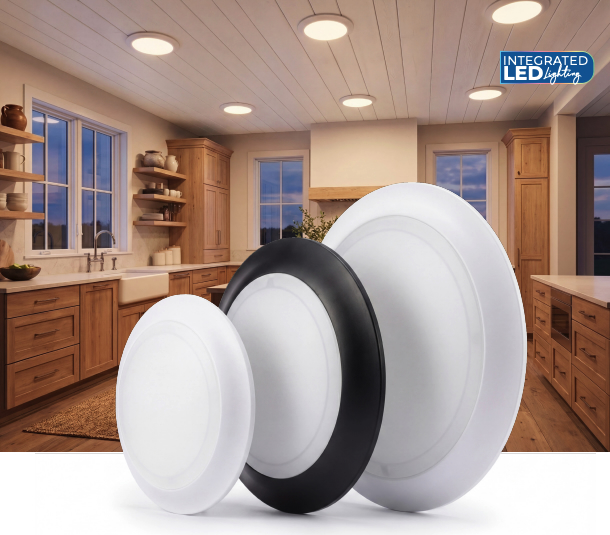Shadow-free illumination from our new wet-rated Disc Lights. Available in 7", 10" & 13", black or white, 3000K or 5CCT. Learn more: https://bulbrite.com/collections/disc