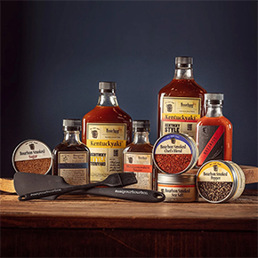 Bourbon Barrel Foods is a cornerstone in both the bourbon and gourmet foods industries, using bourbon barrels in all production.