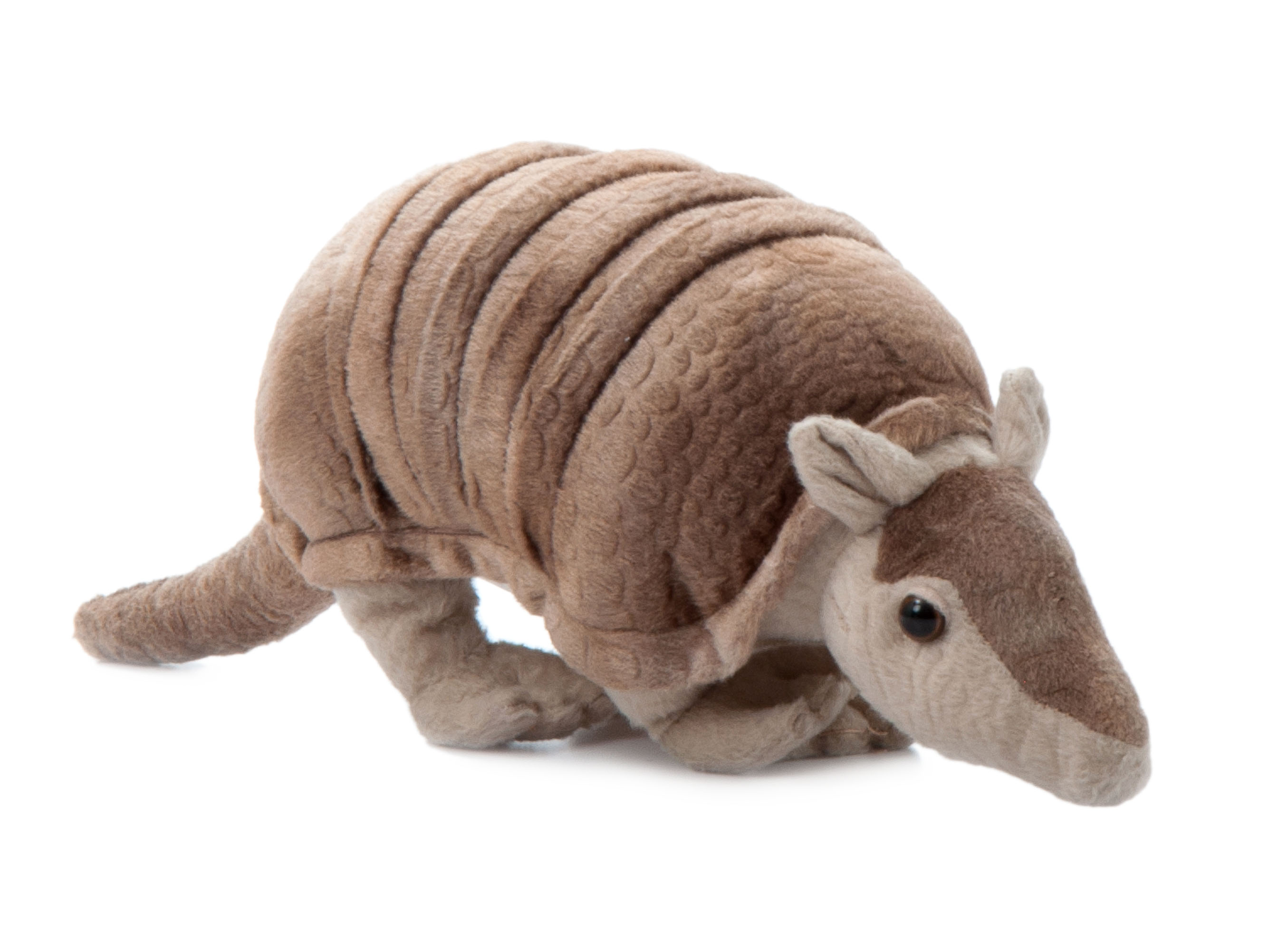 14" Grey Armadillo Plush Toy