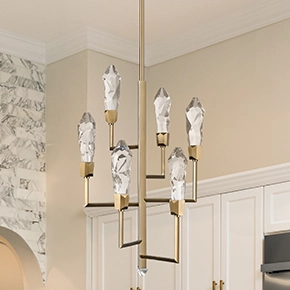 Angelus Collection 6-Tier Chandelier CD11425/LED-7/AGB