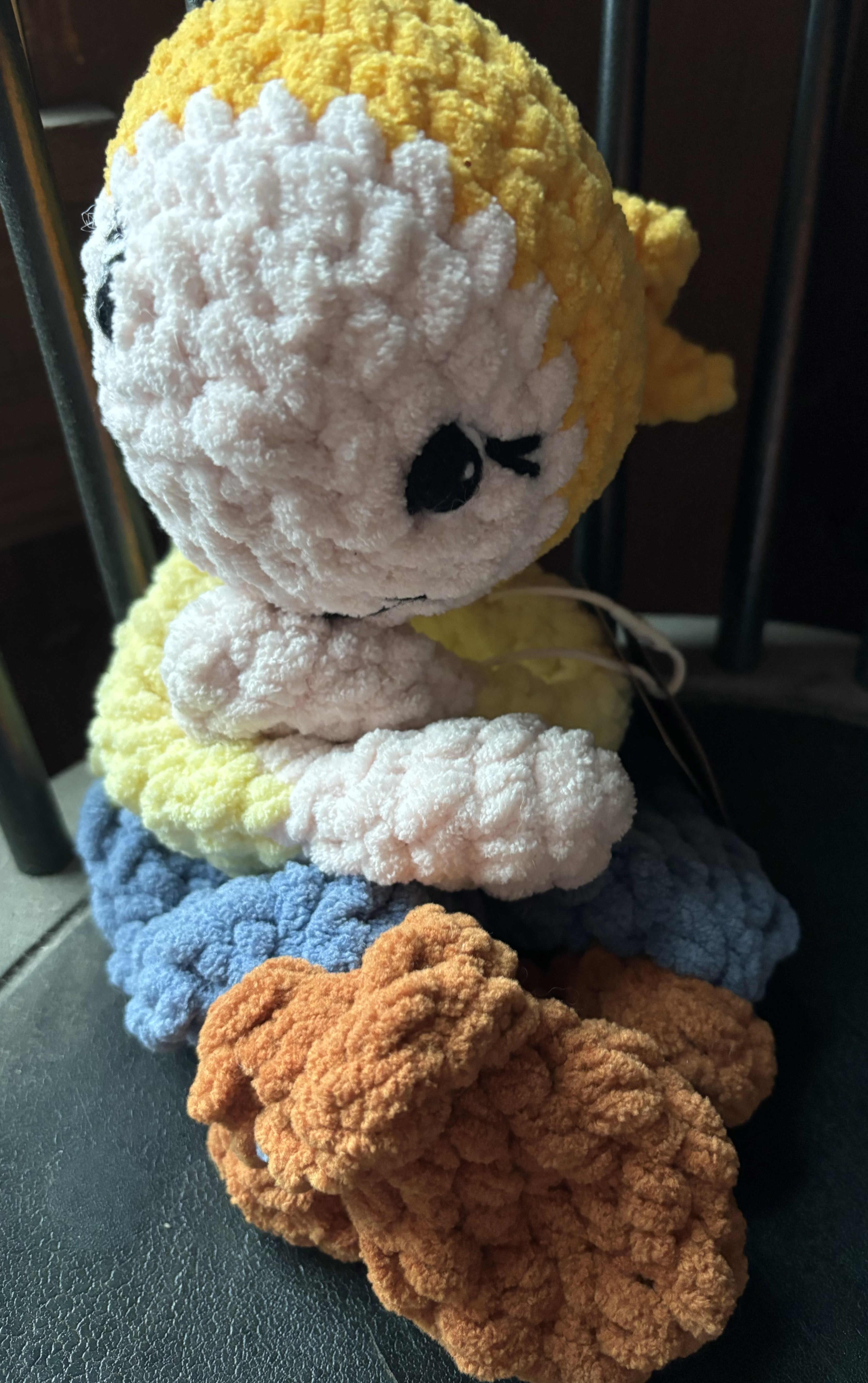 Crocheted Maggie-main character in the series