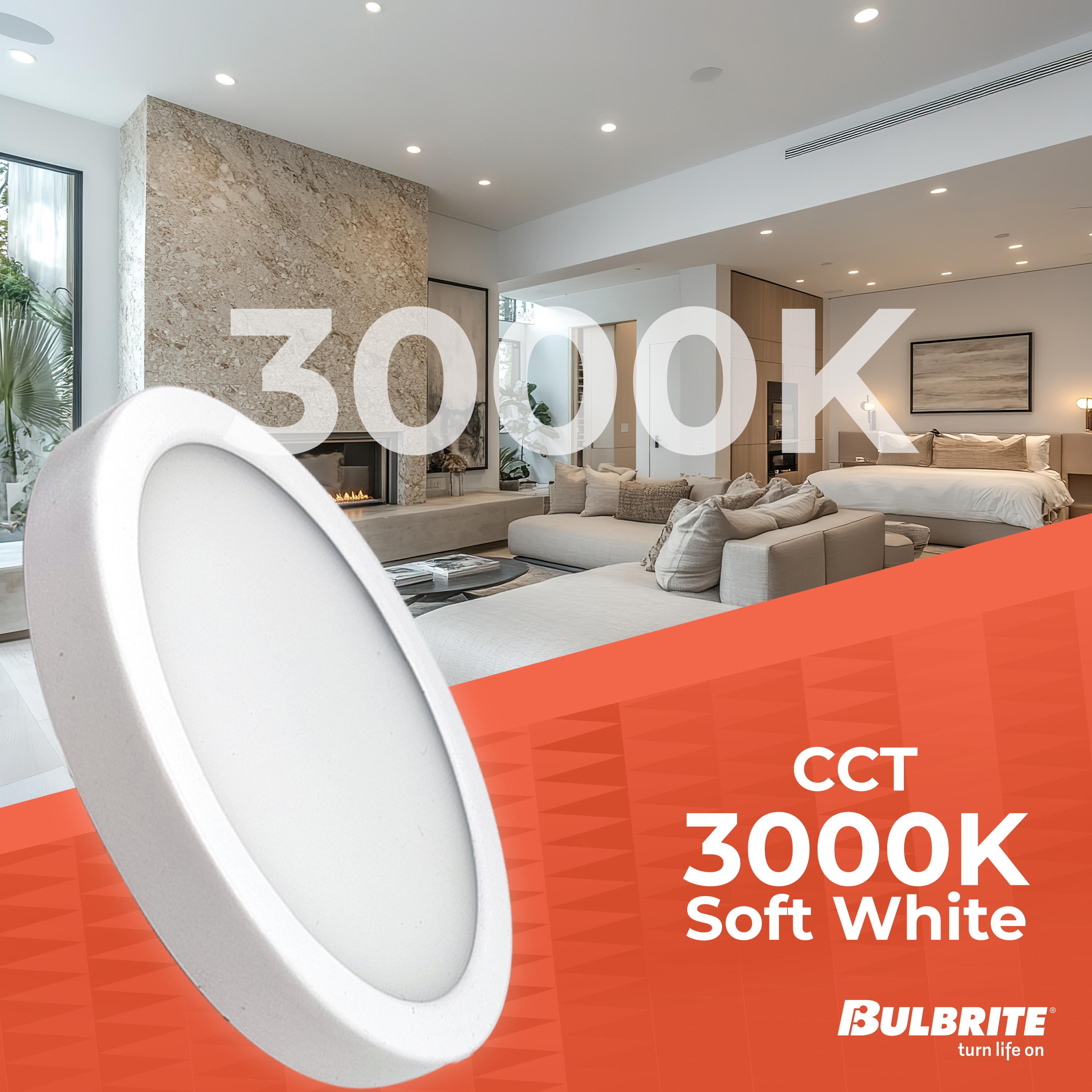 Available in White, Black, Nickel and 5", 7" & 9"