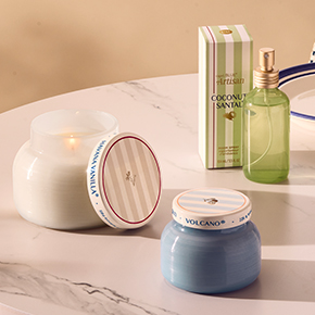 Capri Blue offers clean, environmentally conscious fragrance and beauty products.
