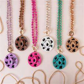 92019 Cowboy Hat Necklace