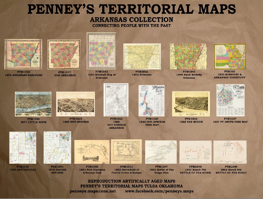 Available Arkansas Maps