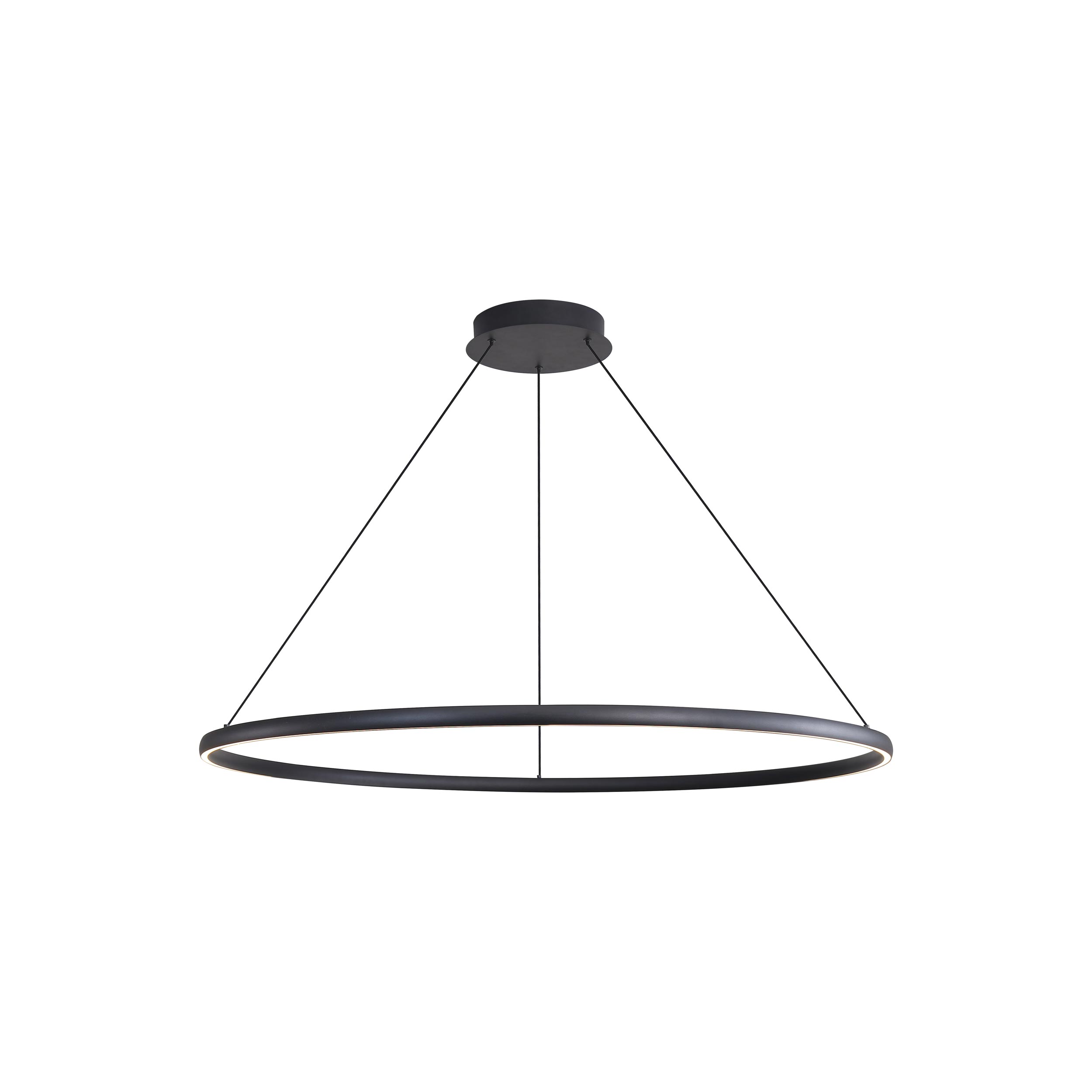Veritas 47" Pendant - Sand Black