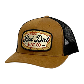Caramel/Black classic 6-panel curved bill style snapback cap featuring the “Sweet Treat” patch.