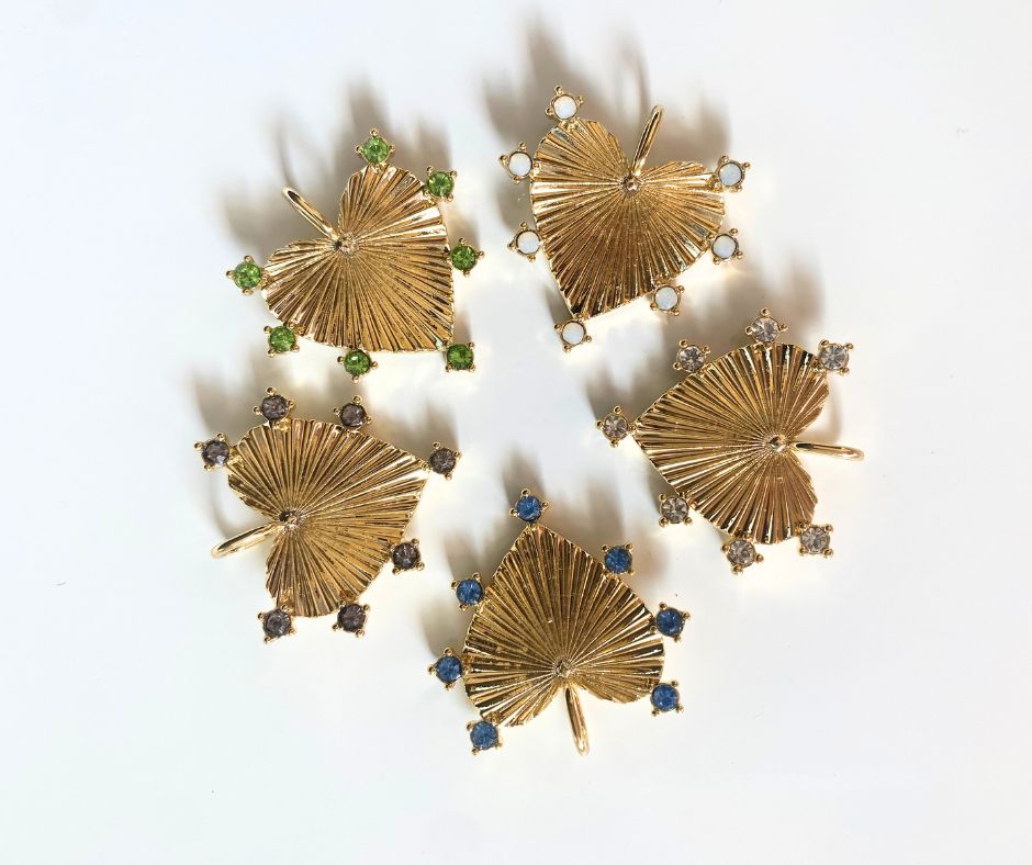 Colorways to match your vibes - our Grove Heart Charm is the new favorite for Fall/ Holiday 2025. 