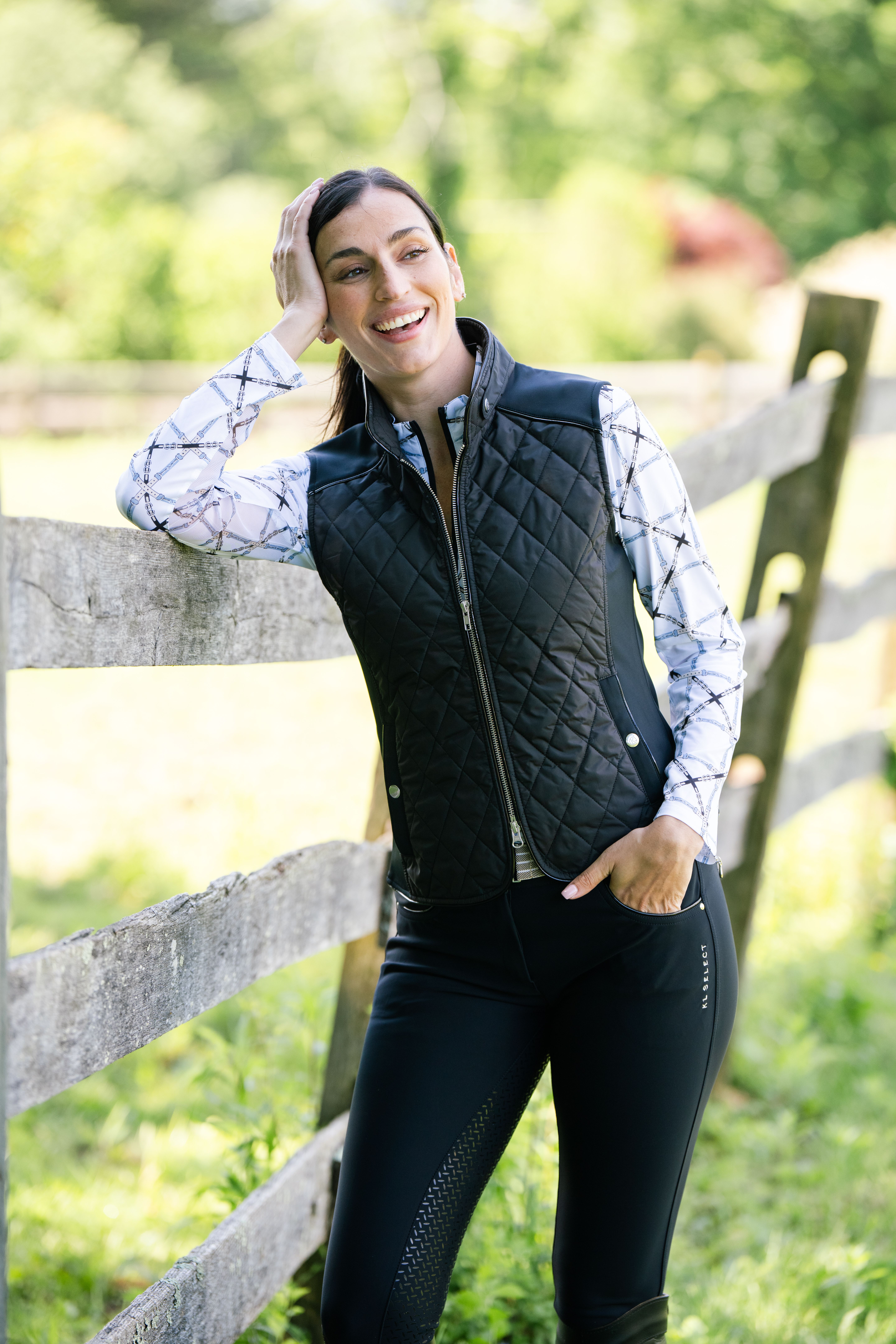 Now available in Black with Black patent piping