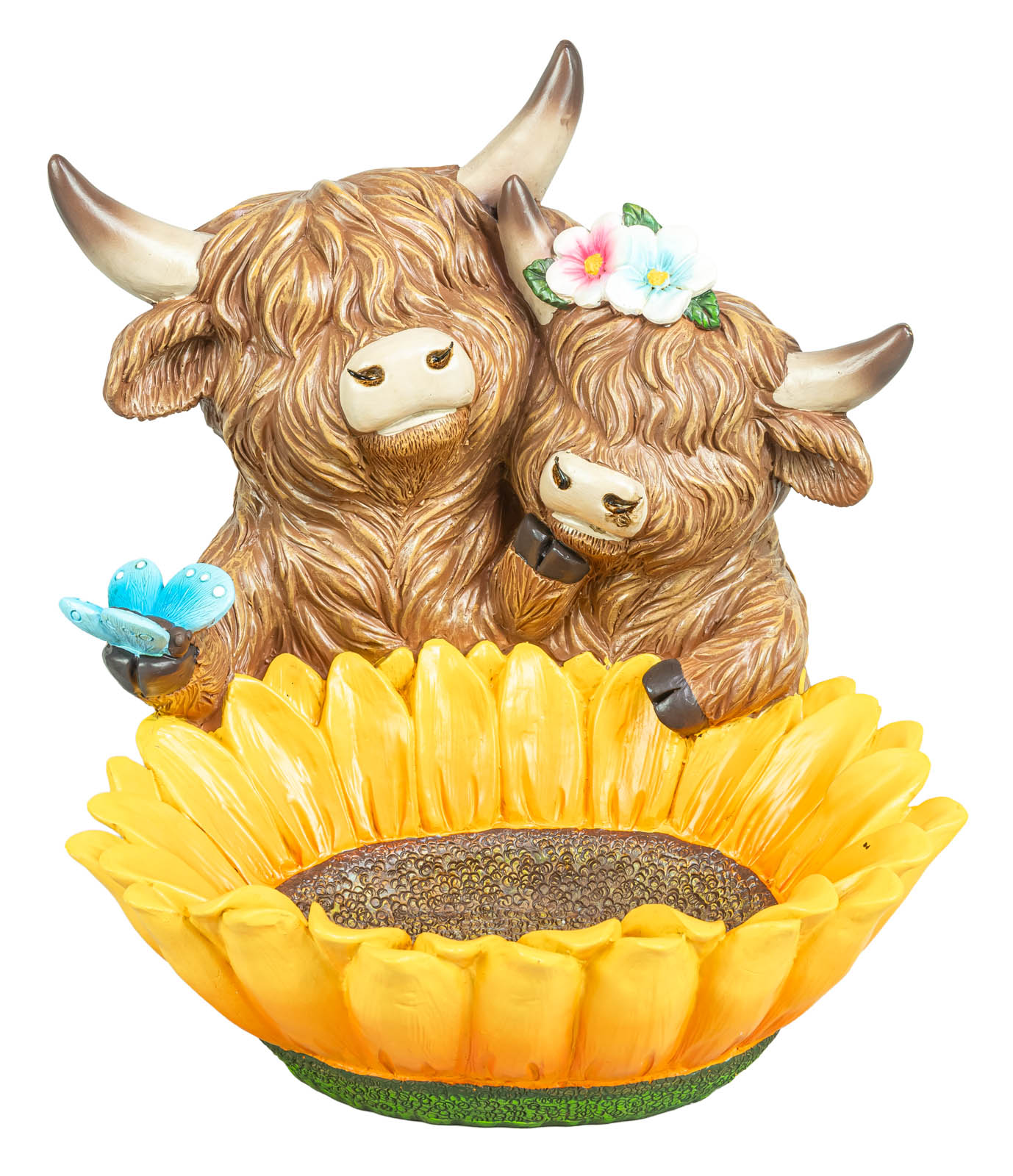 Resin; 9"W x 10¼"H x 9½"D