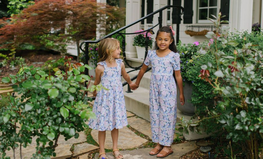 Joyful play wear for girls. 