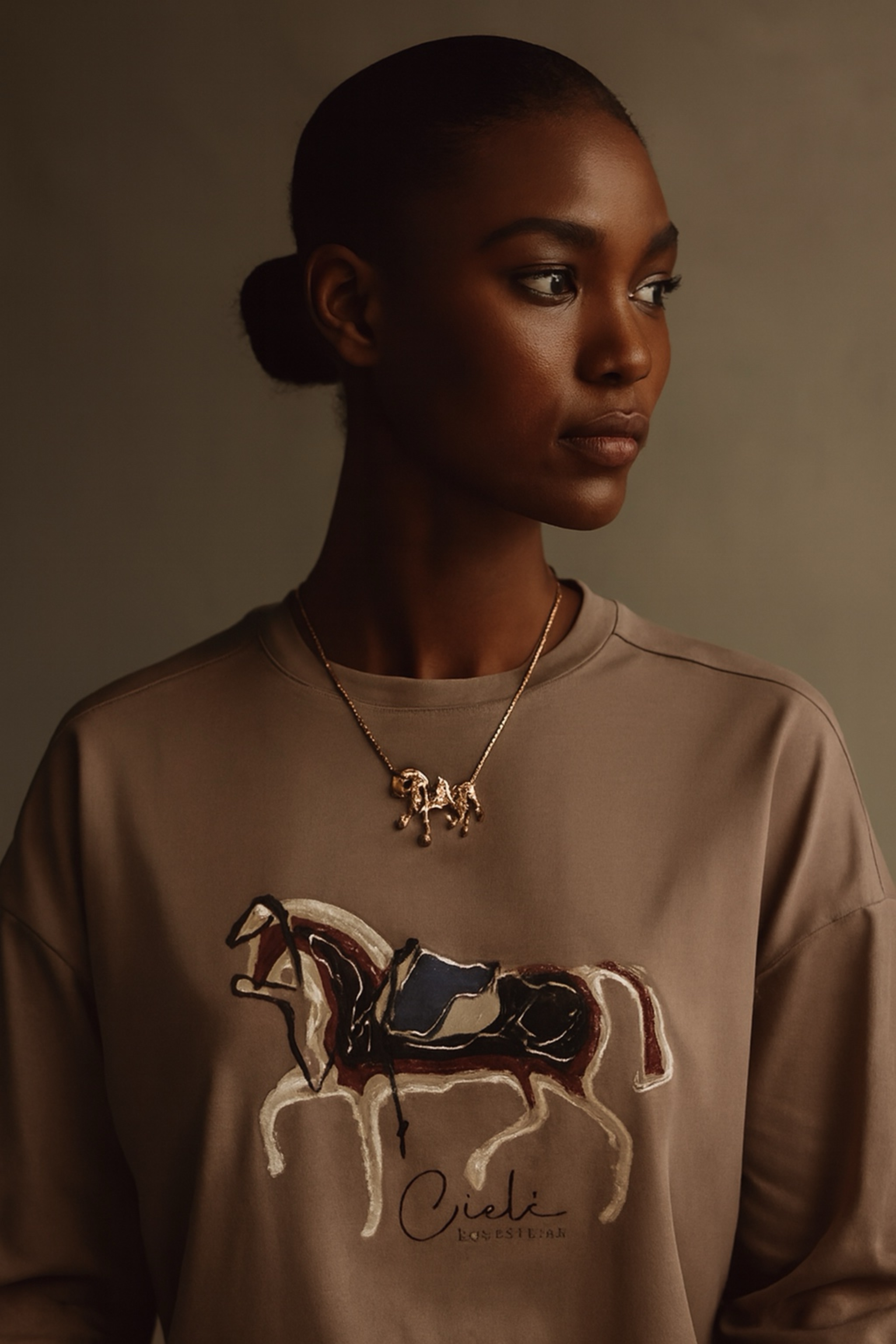 Individually hand-painted in Europe, each Iyanda shirt is a one-of-a-kind expression of artistry inspired by Africa’s rich creative heritage. No two pieces are alike.