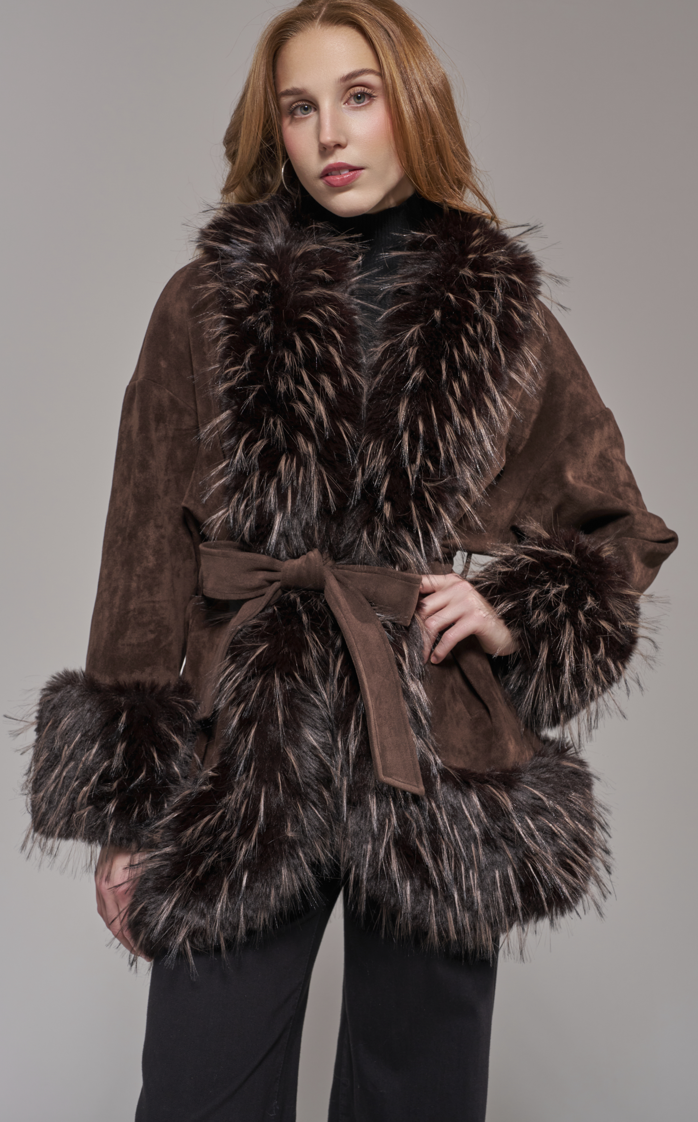 Our fresh look for Fall 2026!  Belted or unbelted. 