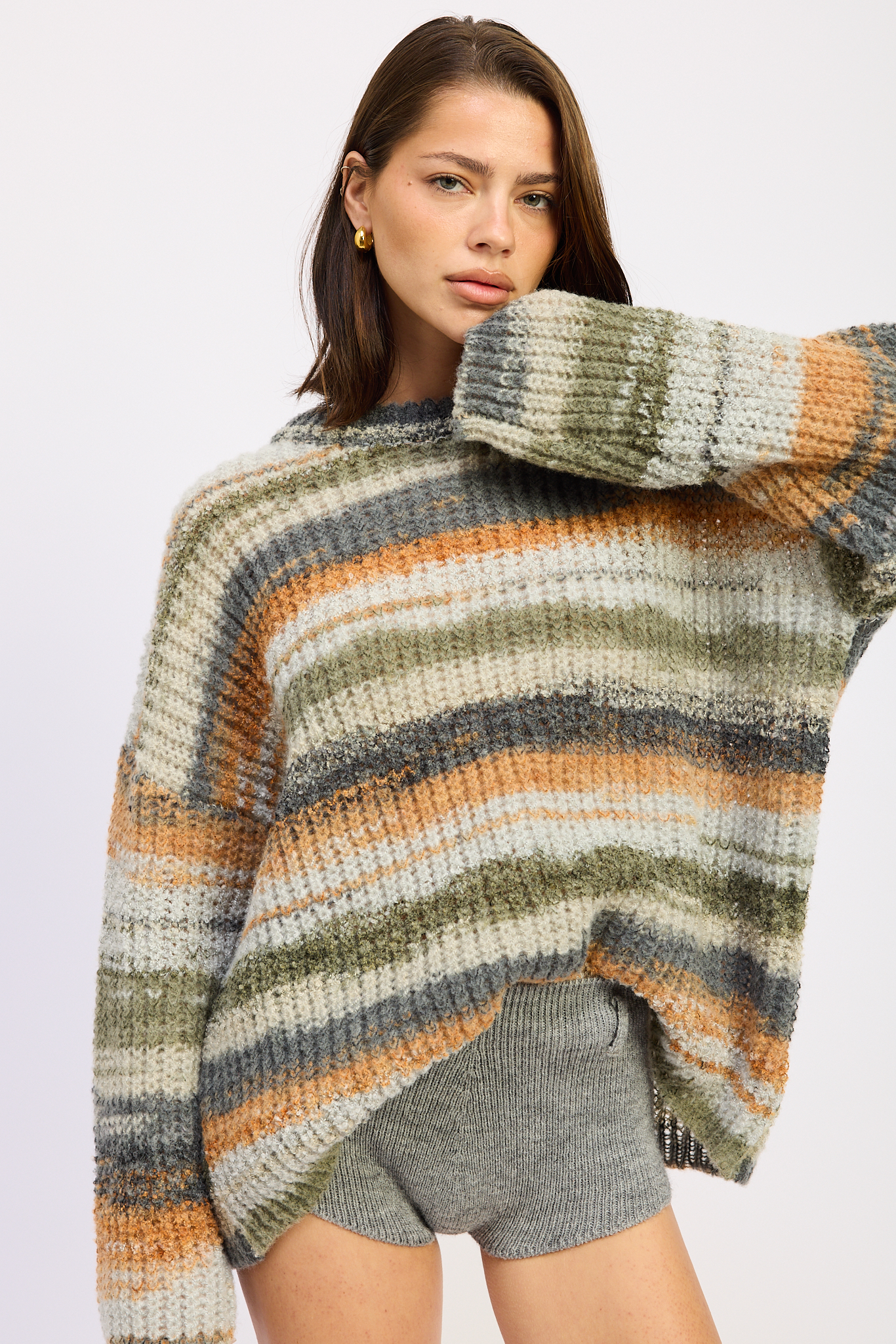 OVERSIZED KNITTED TOP