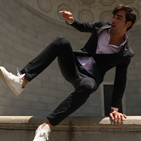 Built from a durable polyamide-spandex blend, this travel-ready suit delivers heritage style with contemporary versatility—perfect for the fall season and beyond.