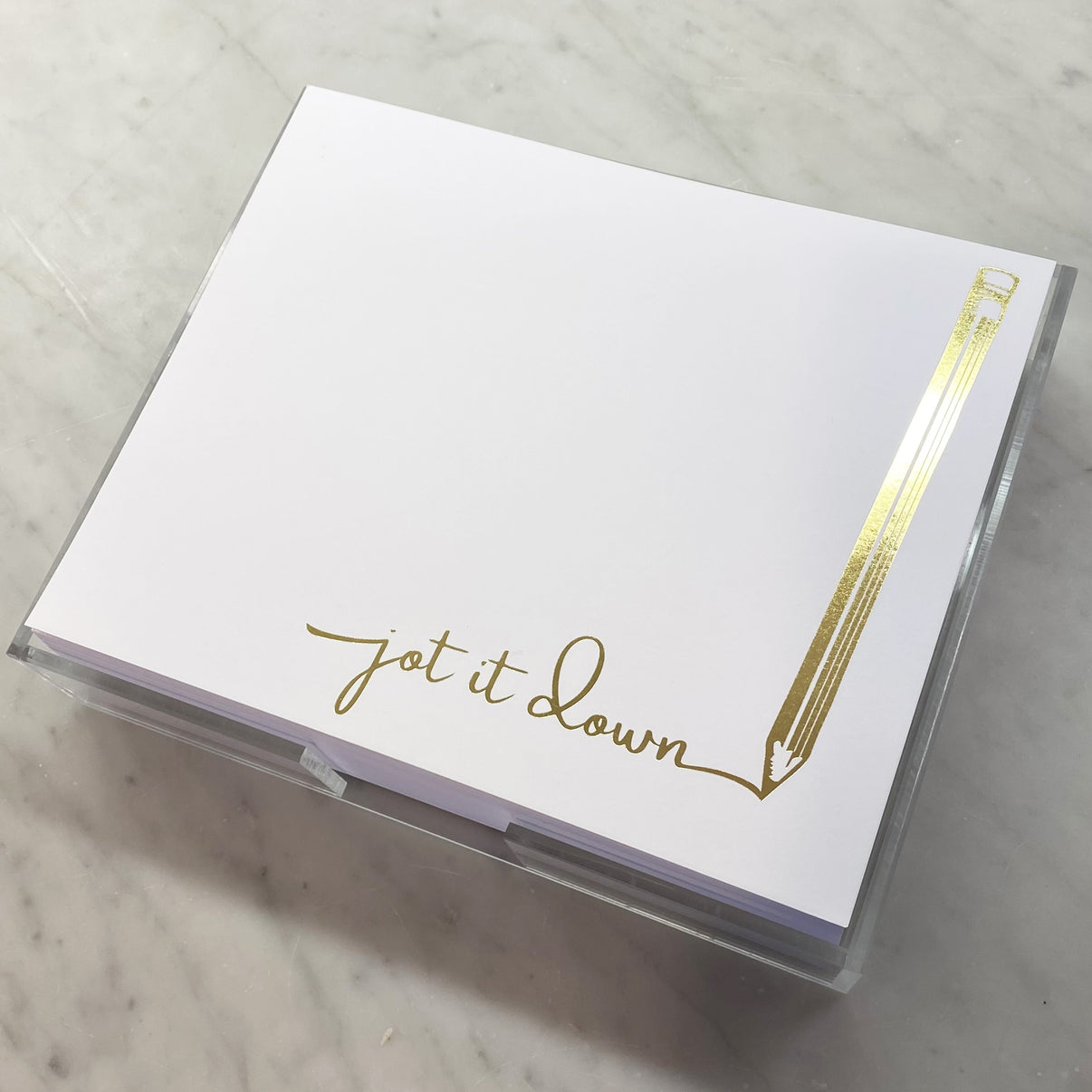 Luxe Notepads + Trays