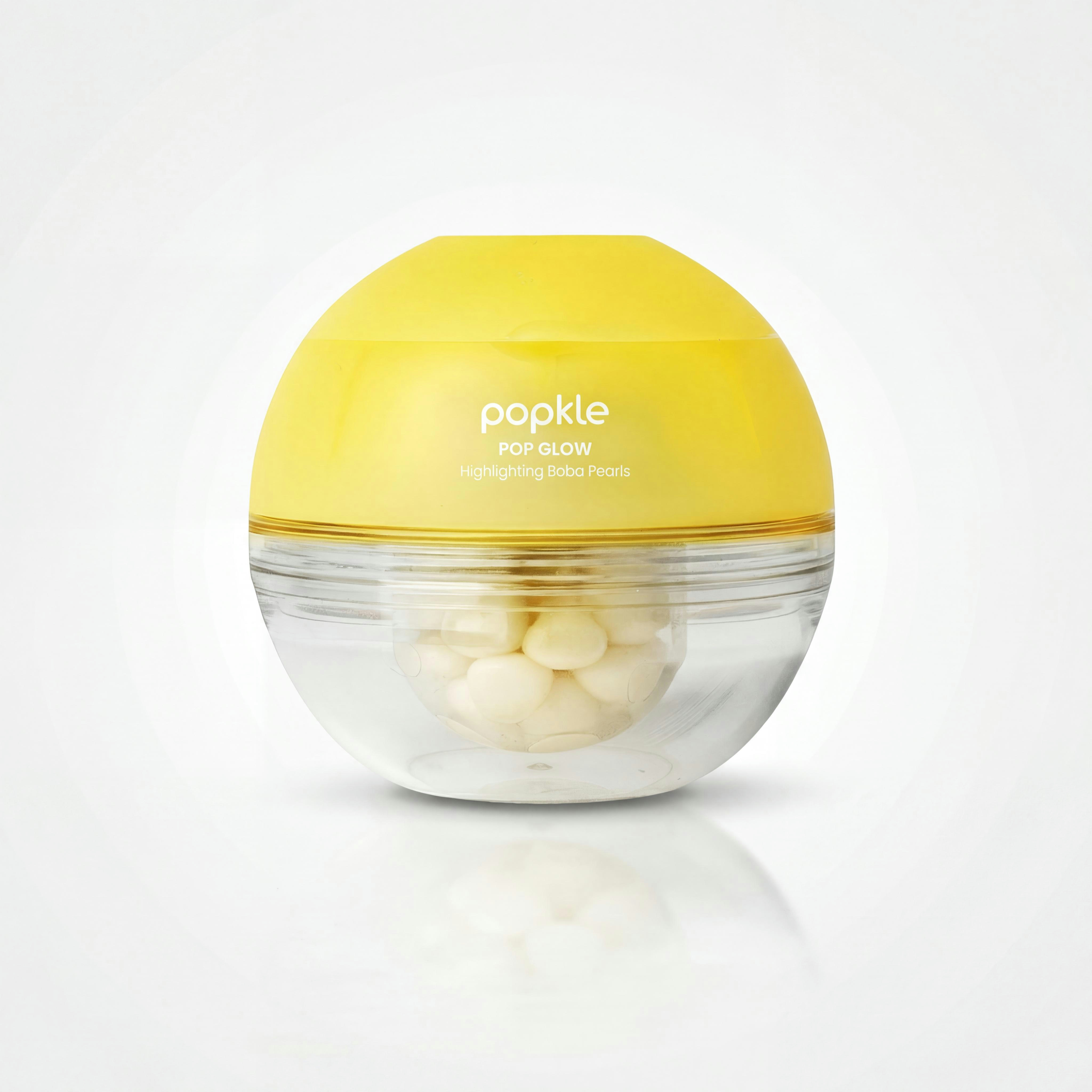 Pop Glow Boba Pearls brighten and boost radiance with stabilized Vitamin C and antioxidants. Mix into Pop Base Gel Cream to revive dull skin and reveal a smooth, luminous glow. ✨