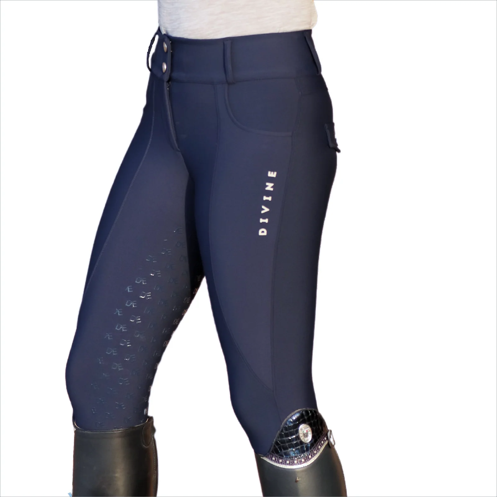 Website Photo of Navy Dignified Competition Breeches