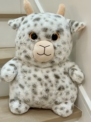 Puffy soft oversized plush