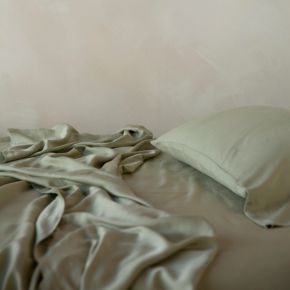 Madera Luxe Sheets and Pillowcase in Desert Sage