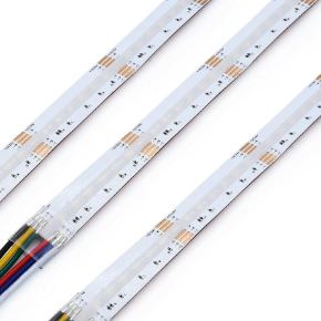 GM’s RGB + Tunable White COB tape blends vibrant RGB with 2700K-6500K whites for smooth, versatile lighting.