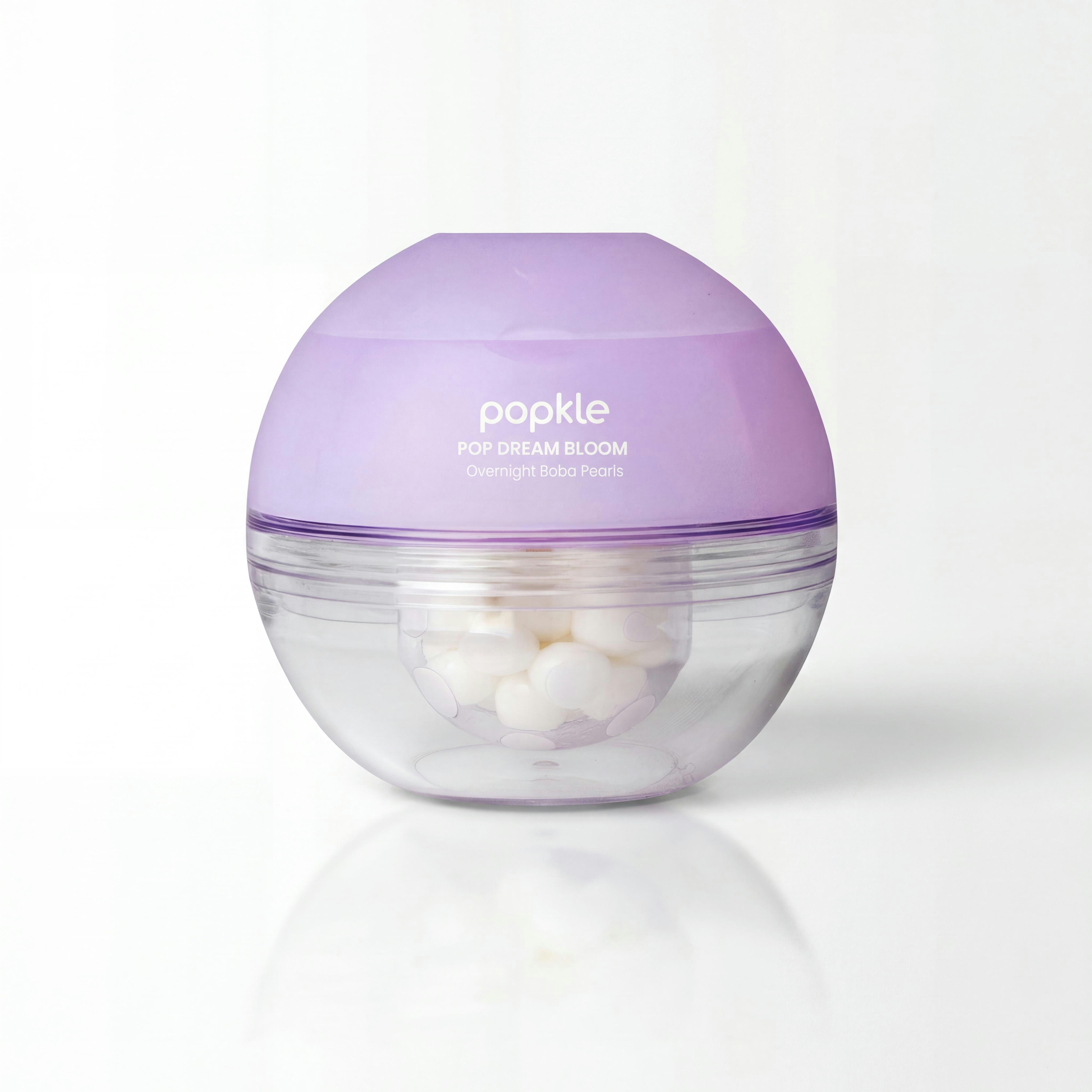 Pop Dream Bloom Boba Pearls nourish and restore skin overnight with replenishing ingredients and calming jasmine notes. Mix into Pop Base Gel Cream for a overnight boost.