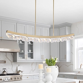 Arcus Curved Crystal Available in 3 Sizes & Finishes