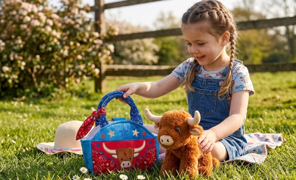 Purse & Plush Longhorn