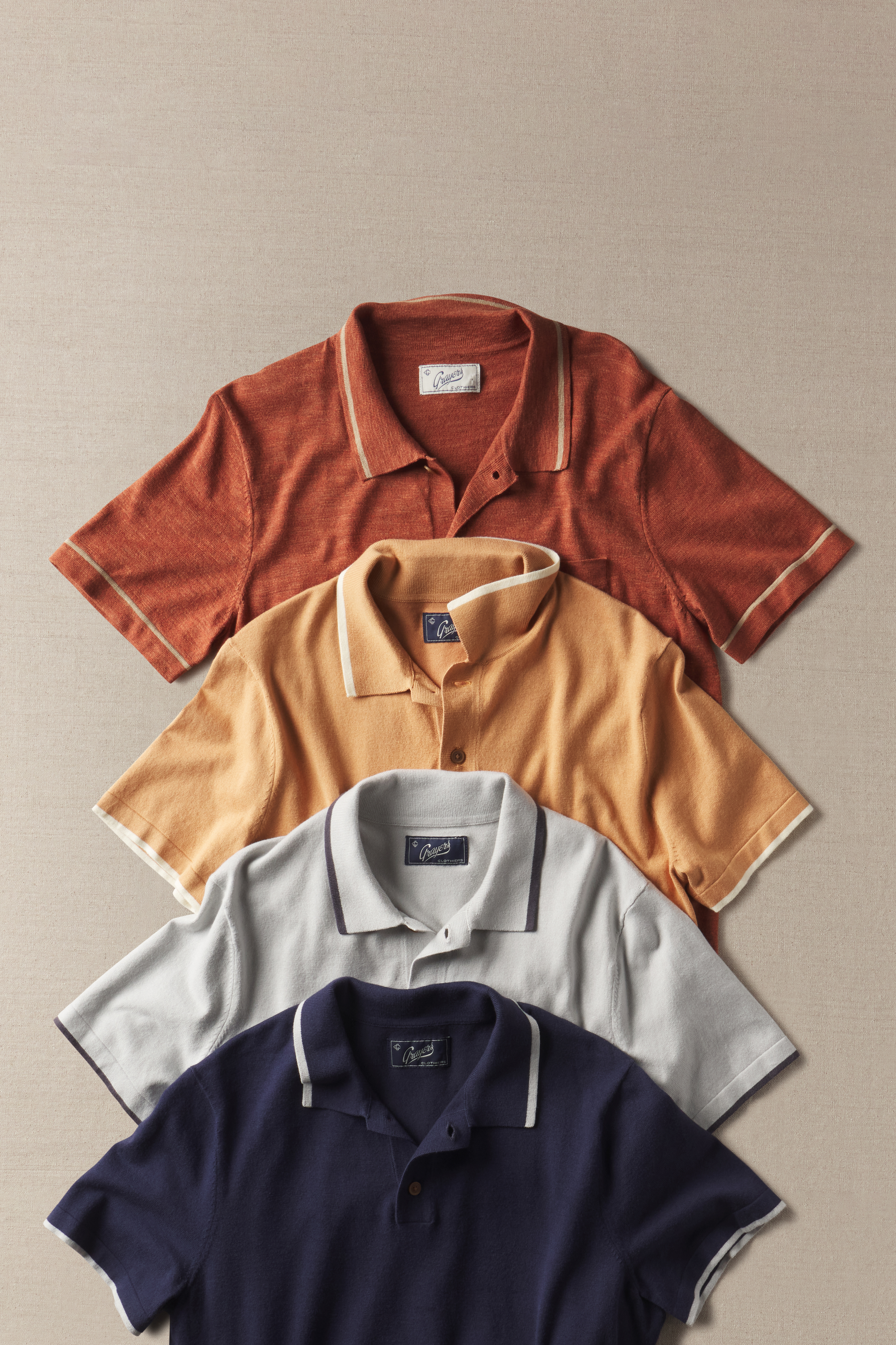 Cloud Cotton Viscose Sweater Polos