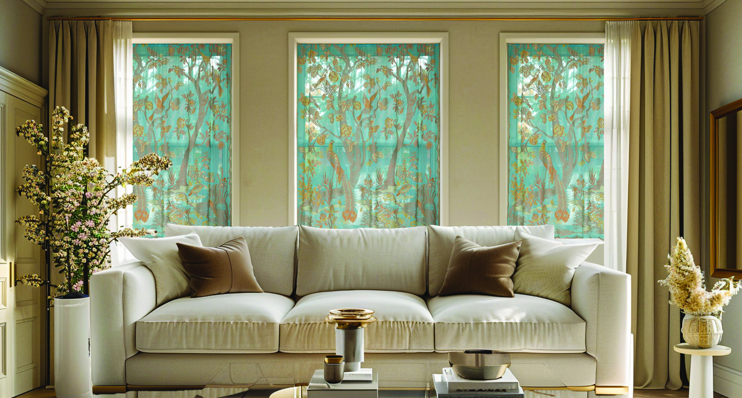 Scottish Madras Luxury Window Coverings